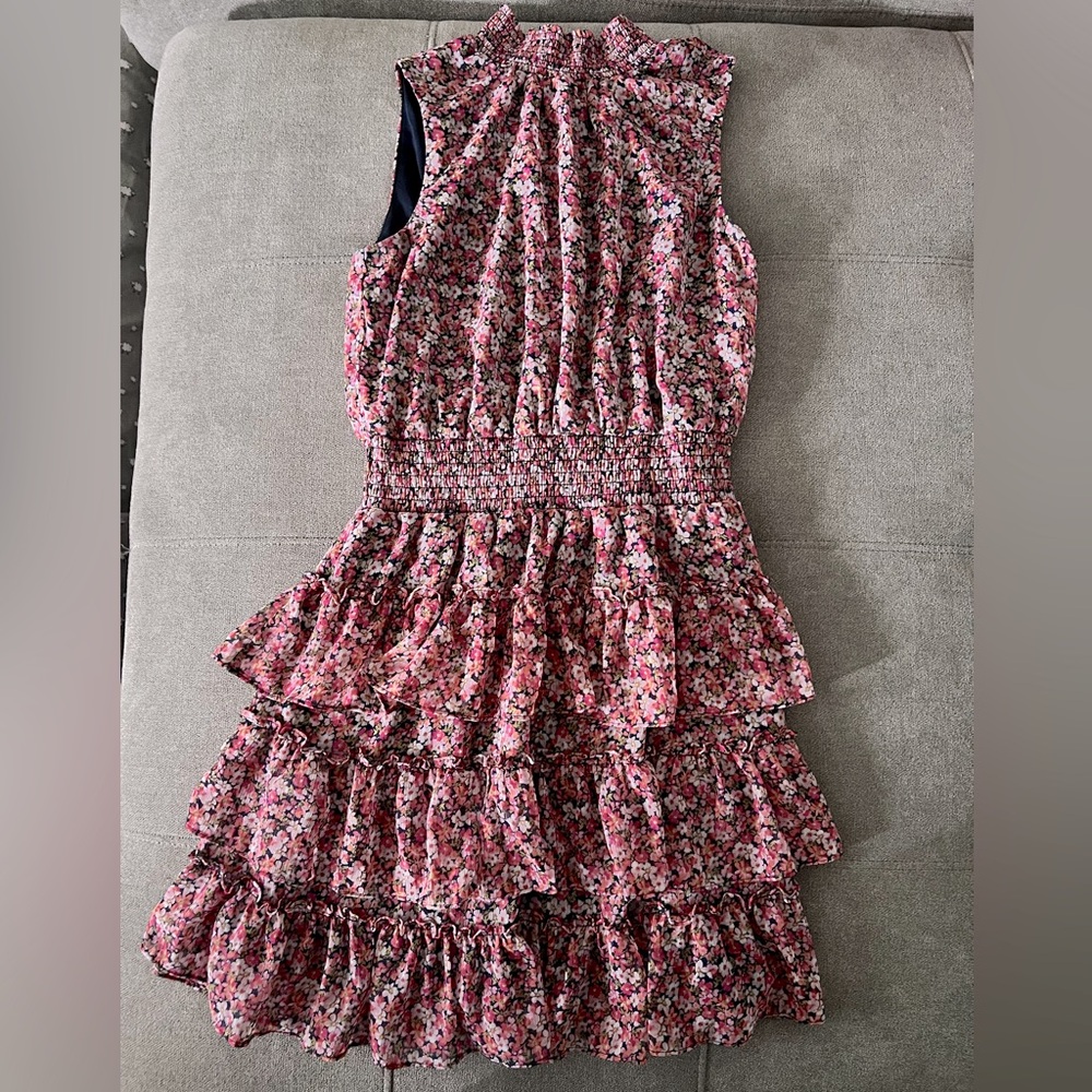 1.state floral mini dress